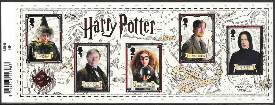 (image for) MS4151 2018 Harry Potter Barcoded Miniature Sheet - Click Image to Close